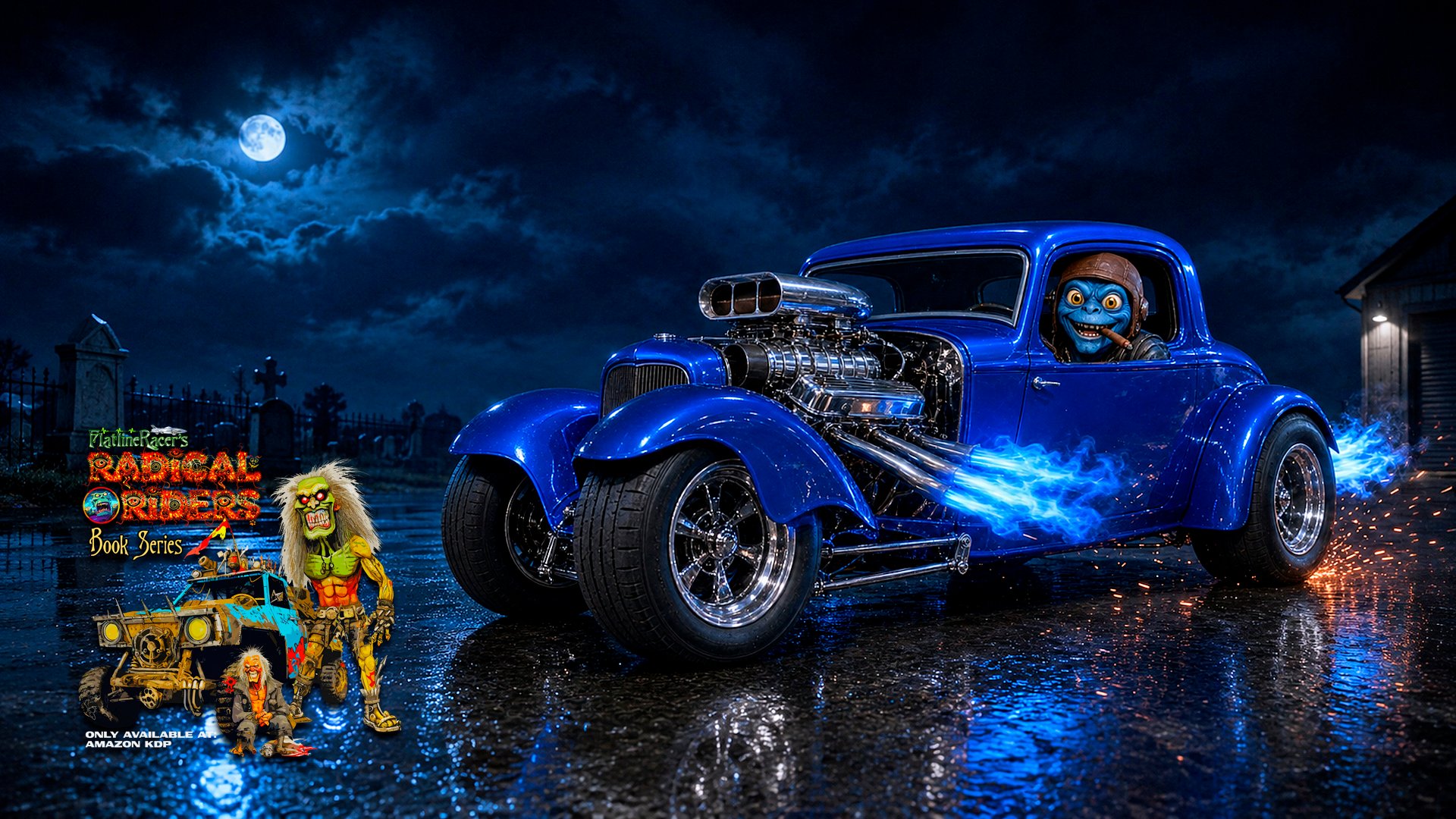 Blue hot rod — book series